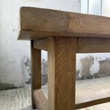XXL solid oak farmhouse table 3.5m