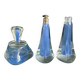 Two-coloured blown glass set