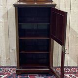 Library 1 door mahogany, English work of the nineteenth