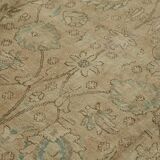 1980s 303 cm x 377 cm beige wool carpet