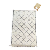 Berber carpet small diamonds 150x250 cm