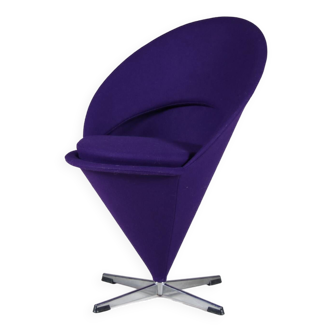 1960s “Cone” Chair by Verner Panton for Plus Linje, Denmark