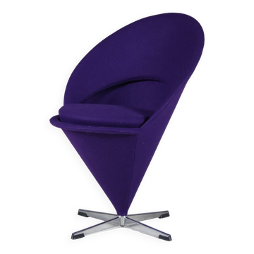 1960s “Cone” Chair by Verner Panton for Plus Linje, Denmark