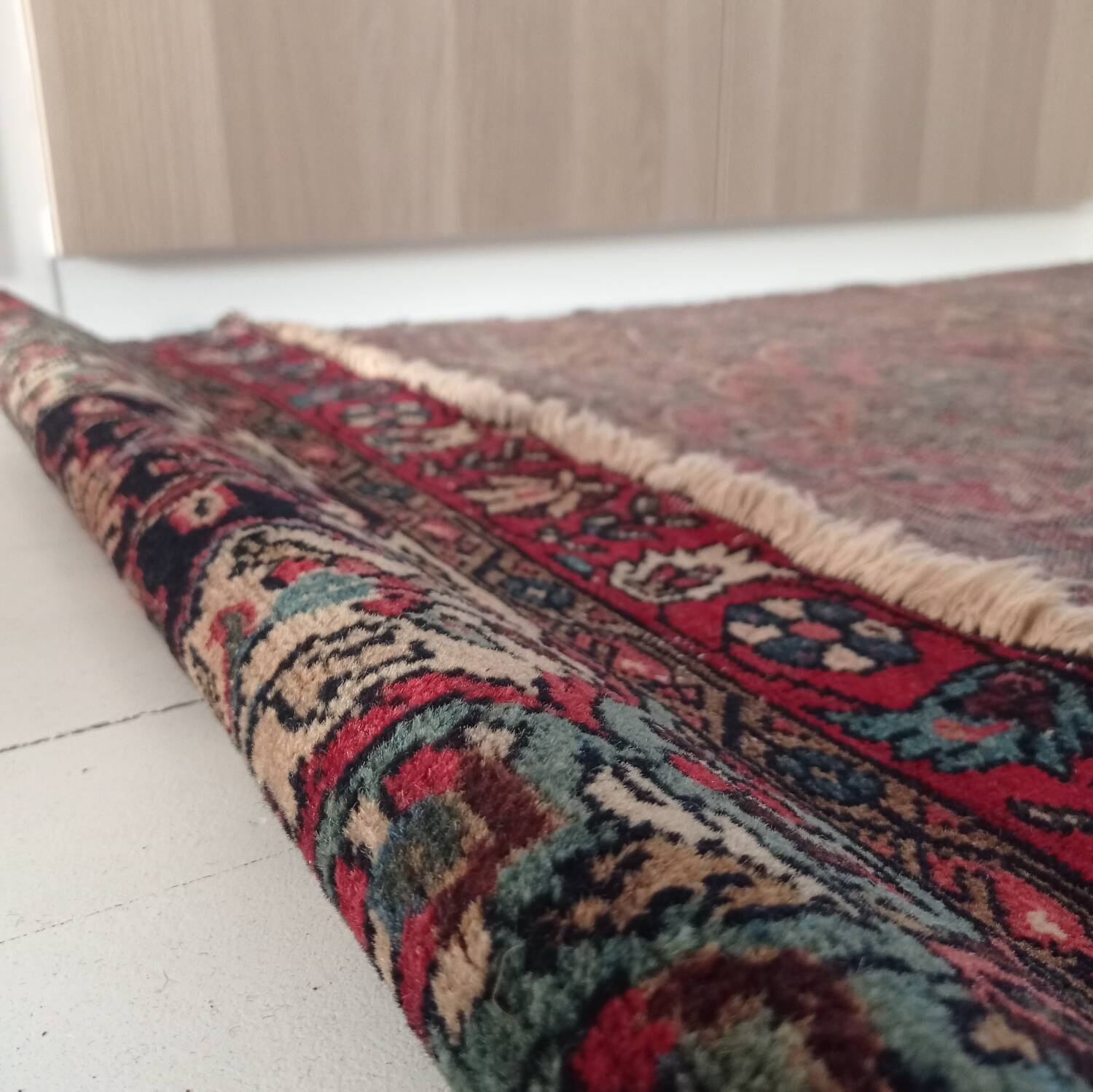 Vintage oriental rug