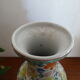 Pair of Chinese thousand flower vases - 20th century pink family period - 31 cm