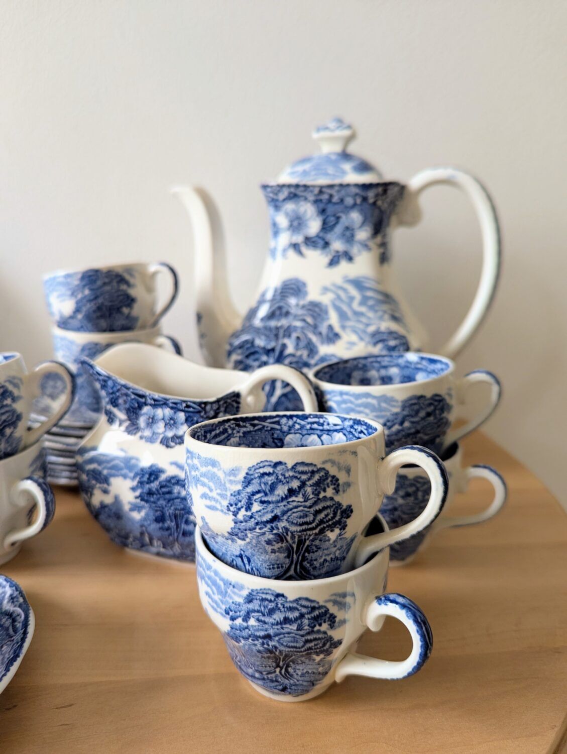 Woodland Enoch Wedgwood English Coffee Service