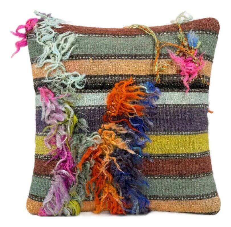 Vintage kilim cushion cover 51x51 cm