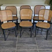 Set of 6 chairs no. 811 after Hoffmann, 1990s