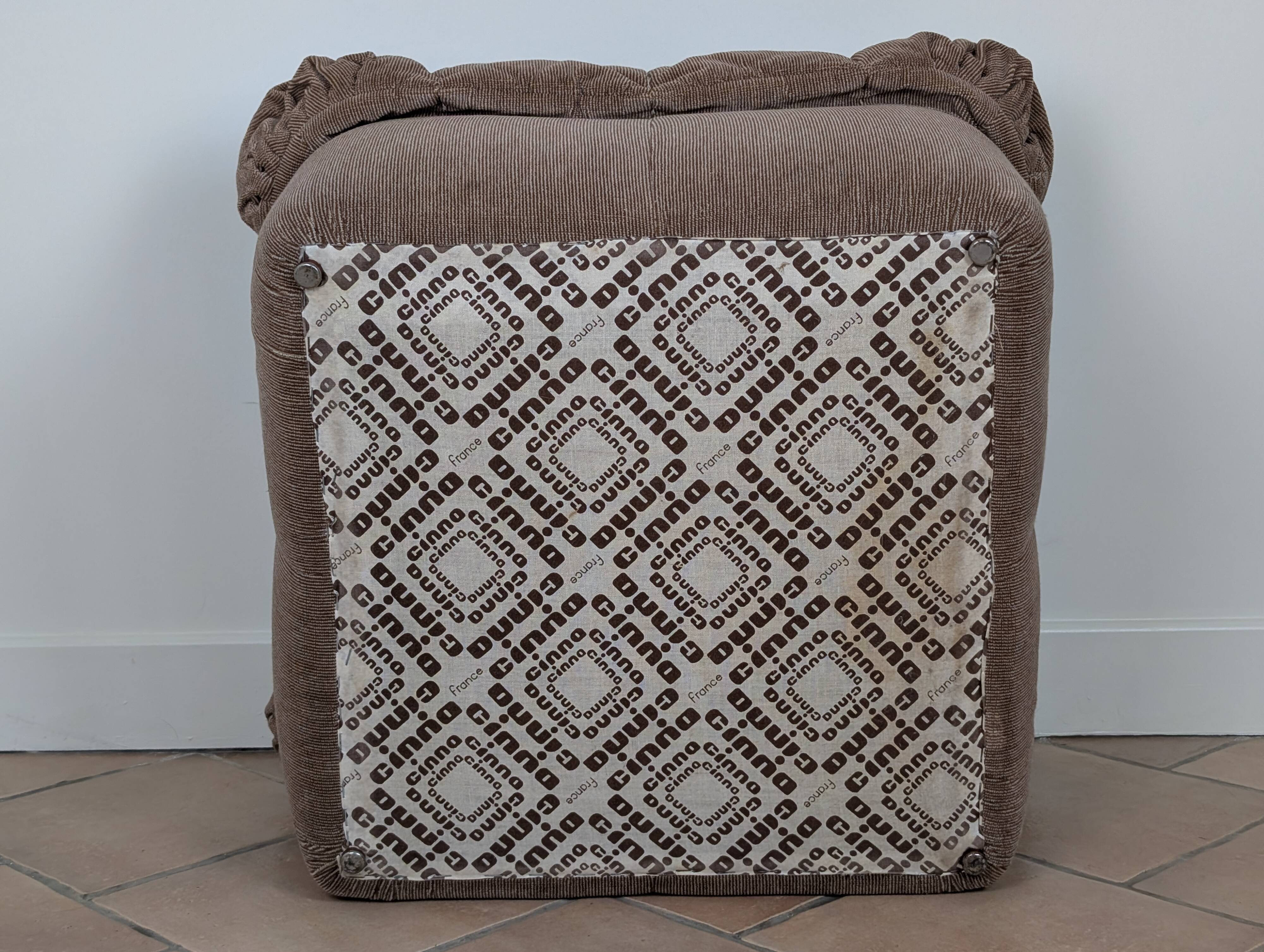 Pouf Cinna avec plateau