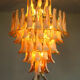 Chandelier Murano glass Canadiens Mazzega tissue 70