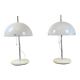 pair of Mushroom lamps by Fagerhult - Sweden 1970s