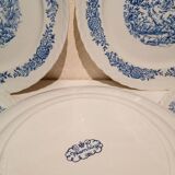 6 assiettes Série Don Quichotte Wembley