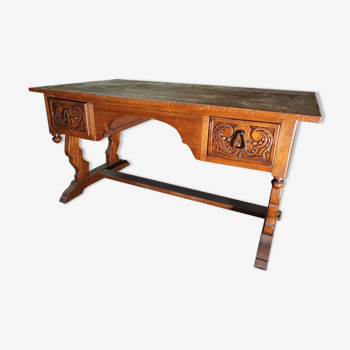 Bureau en bois massif
