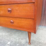 Teak chest of drawers 60s