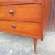 Commode teck années 60
