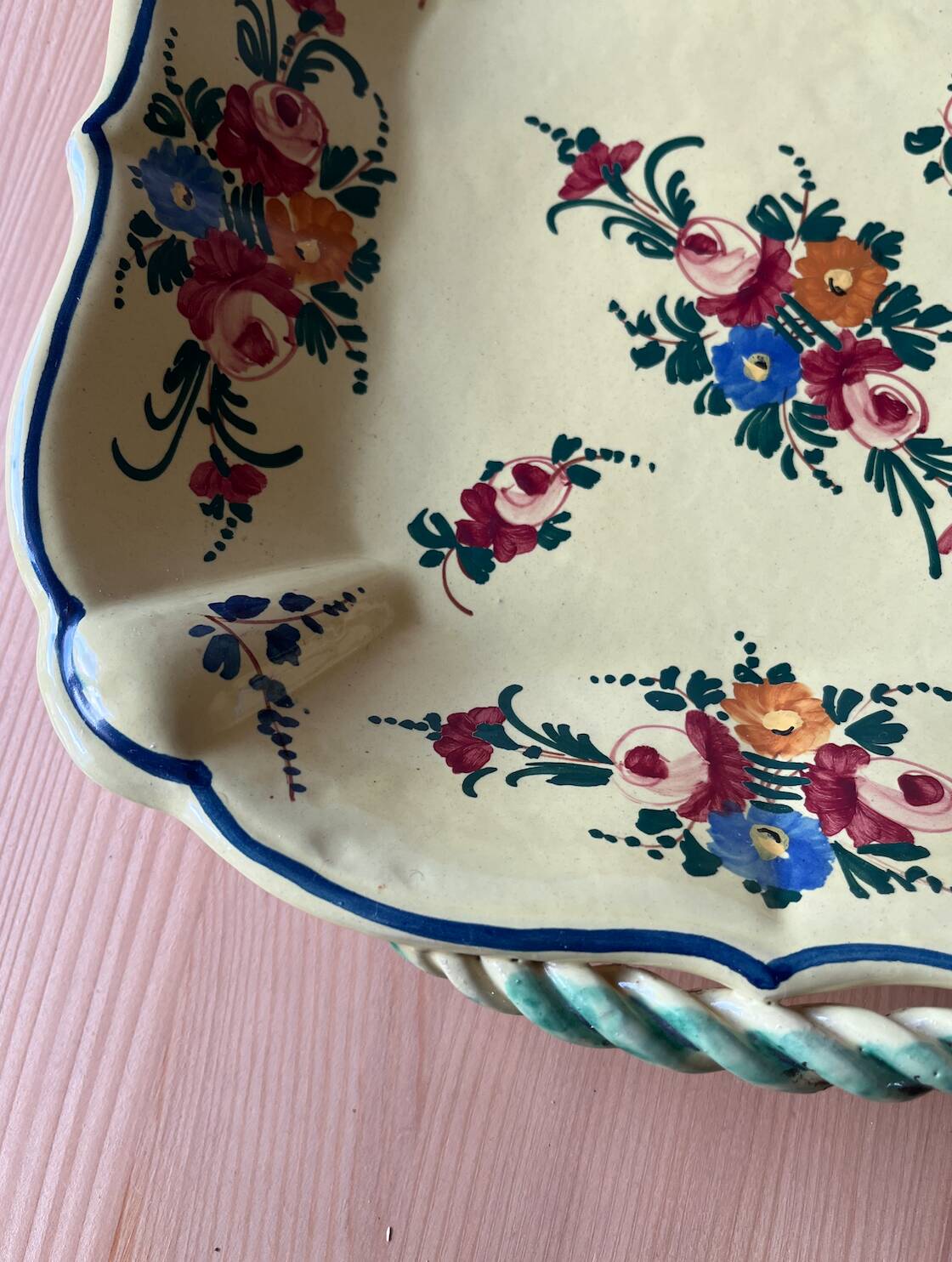 Ceramic bowl ITALY Vintage Deruta