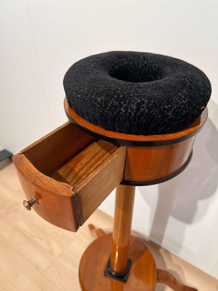 Biedermeier Sewing Stand in Cherrywood, South Germany, 1825