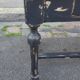 Black and wood table desk