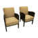 Paire de fauteuils Damon et Berteaux art déco, français, vers 1930