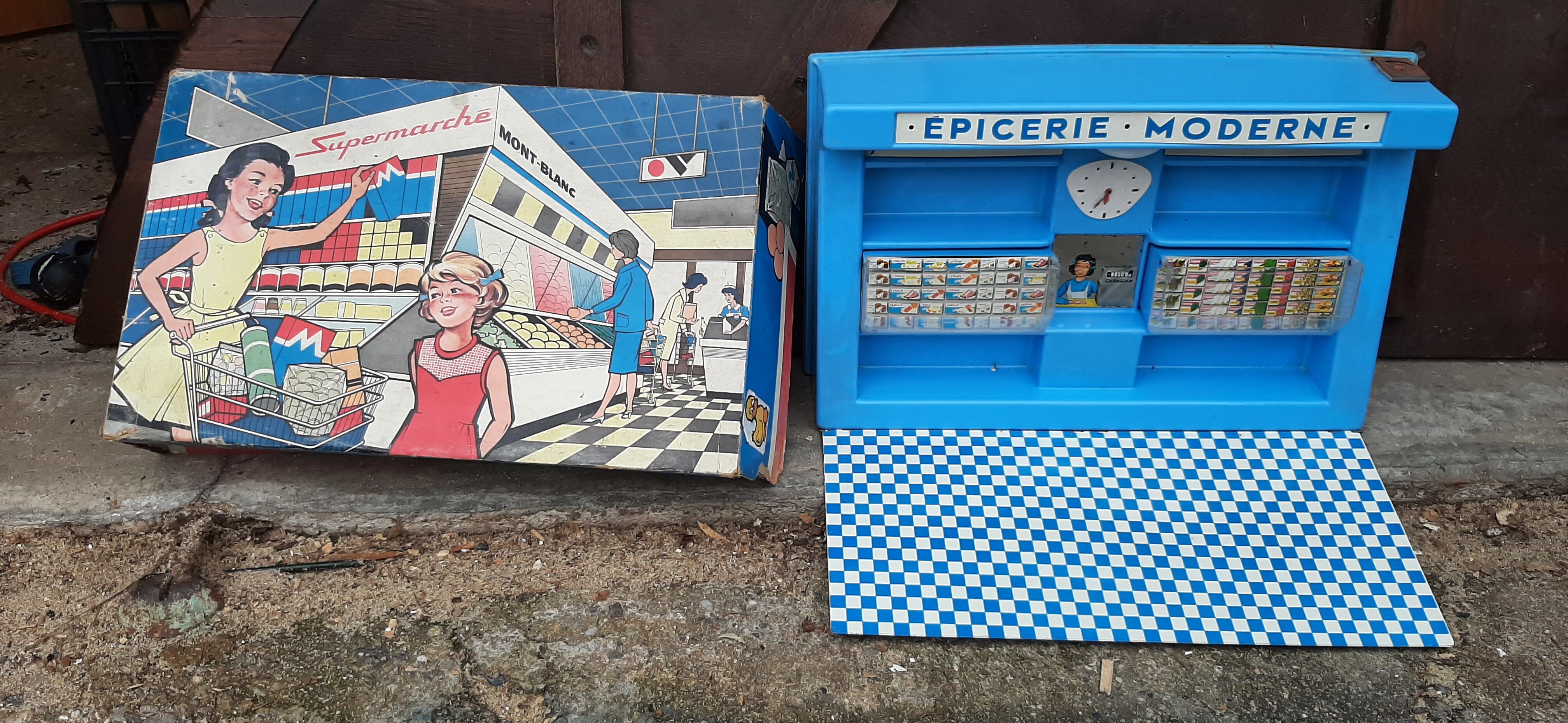 Epicerie pour enfant en metal