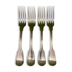 4 fourchettes Charles - christofle
