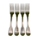 Charles Christofle 4 forks model Chinon
