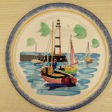 Faience plate