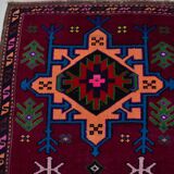 Turkish Multicolour Oushak Runner Sku 2063