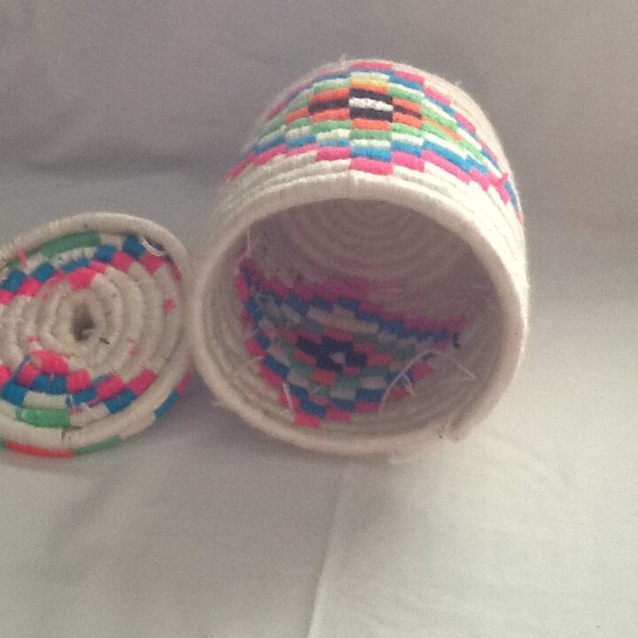 Trash basket vintage Berber