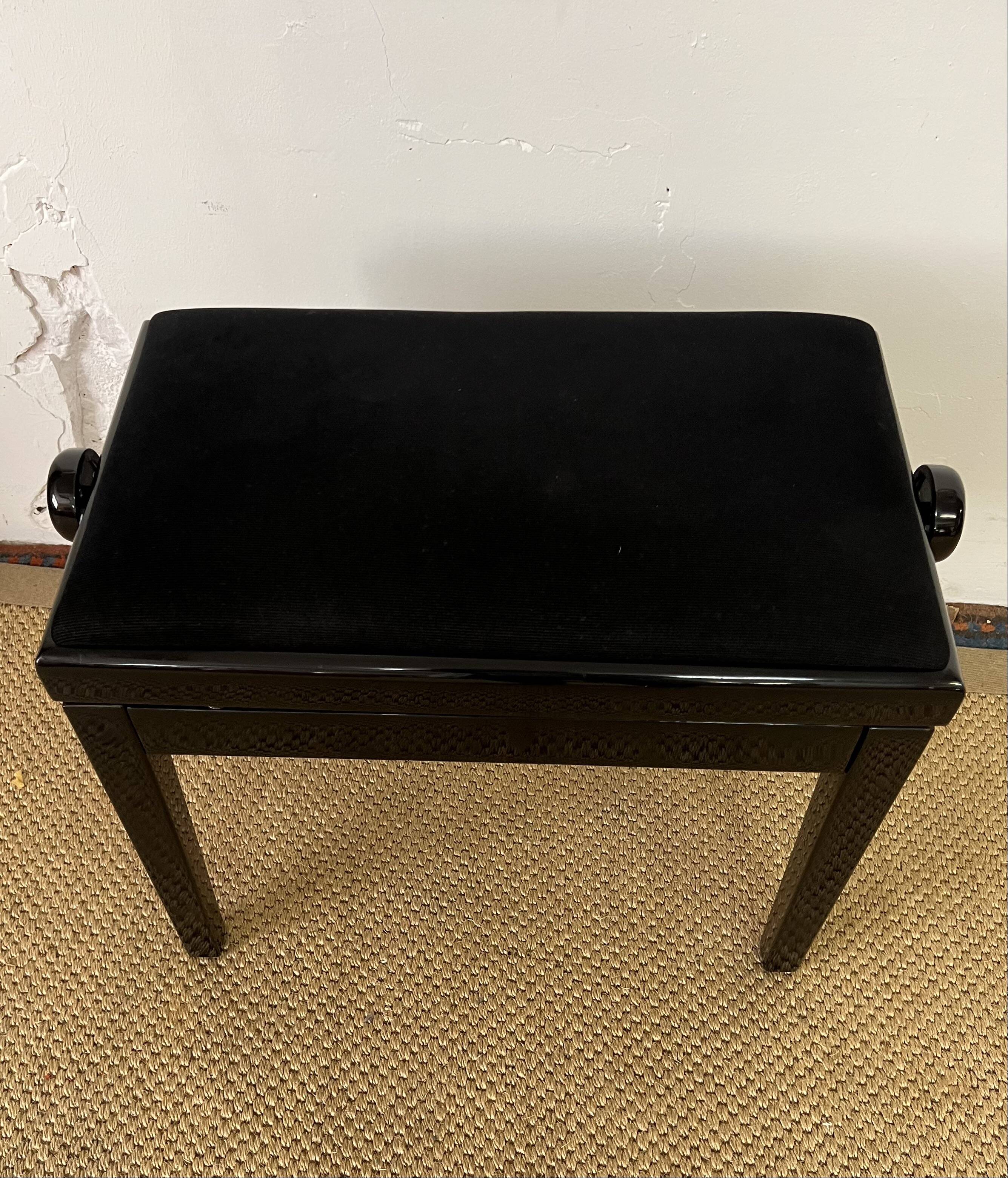 Banc de piano réglable en hauteur