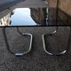 Vintage auxiliary coffee table 70s Bauhaus style