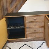 Bamboo and canning sideboard