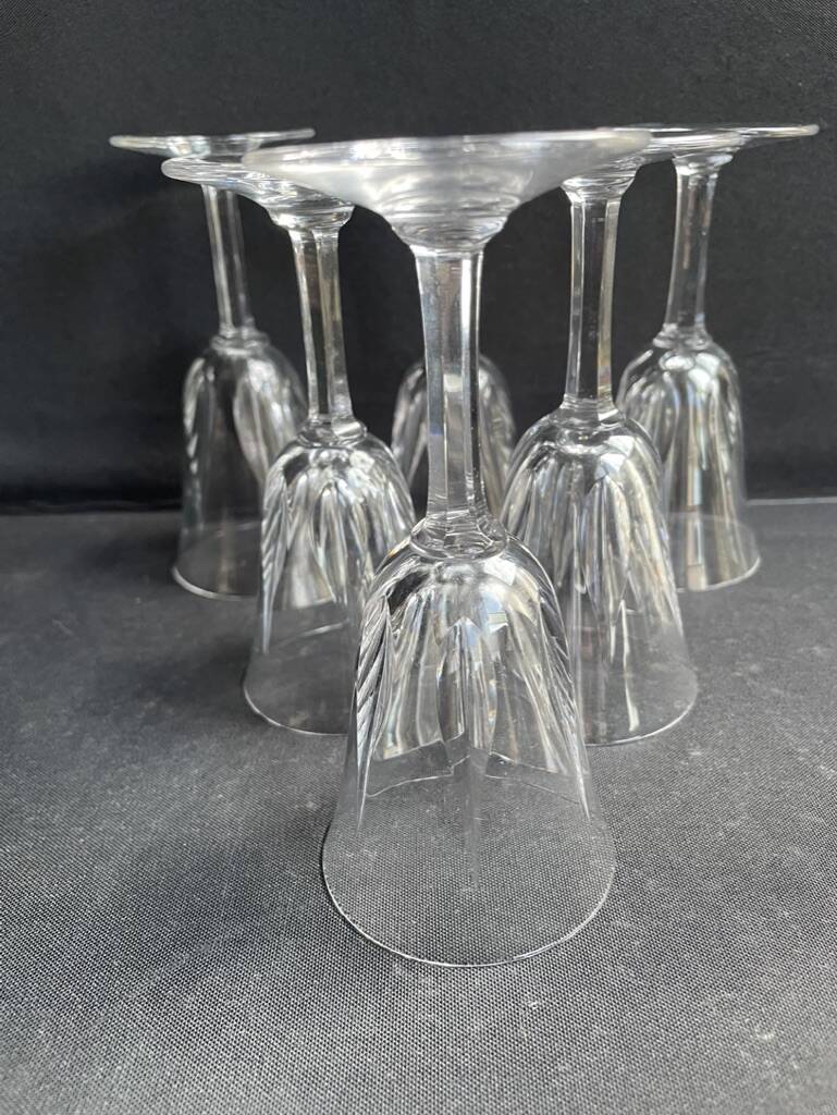 6 Port glasses – Saint Louis Cerdagne service