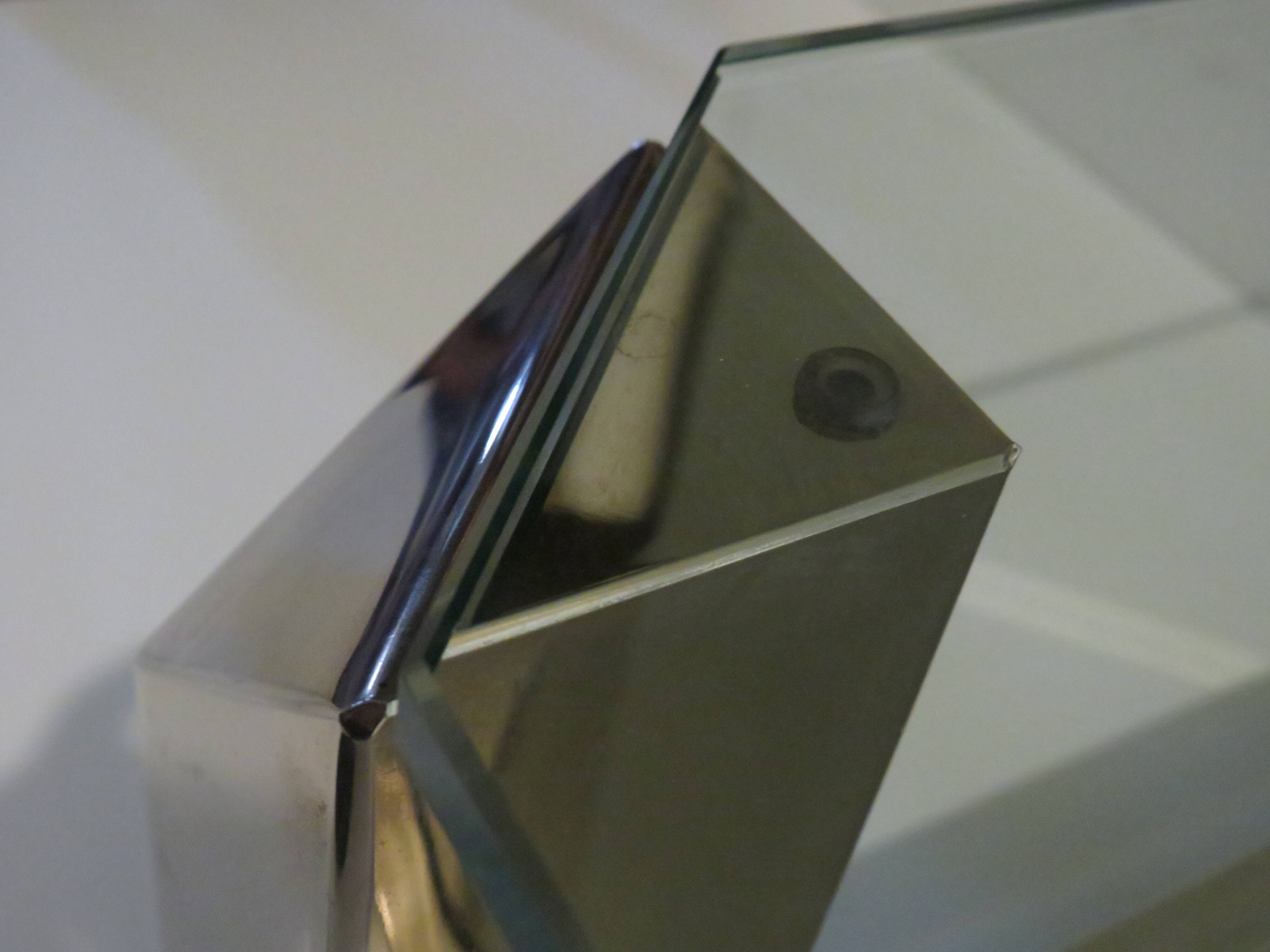 Belgochrom coffee table, Belgium 1970s