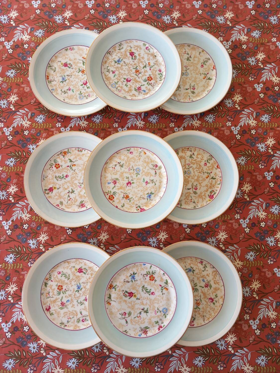 Dessert plates X10 Haviland
