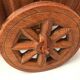 Wooden castor bed from the 40s and 50s