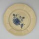 8 assiettes à dessert vintage faïence terre de fer Digoin, années 1940