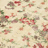 Turkish hand-knotted vintage 1970s beige carpet 157 cm x 255 cm