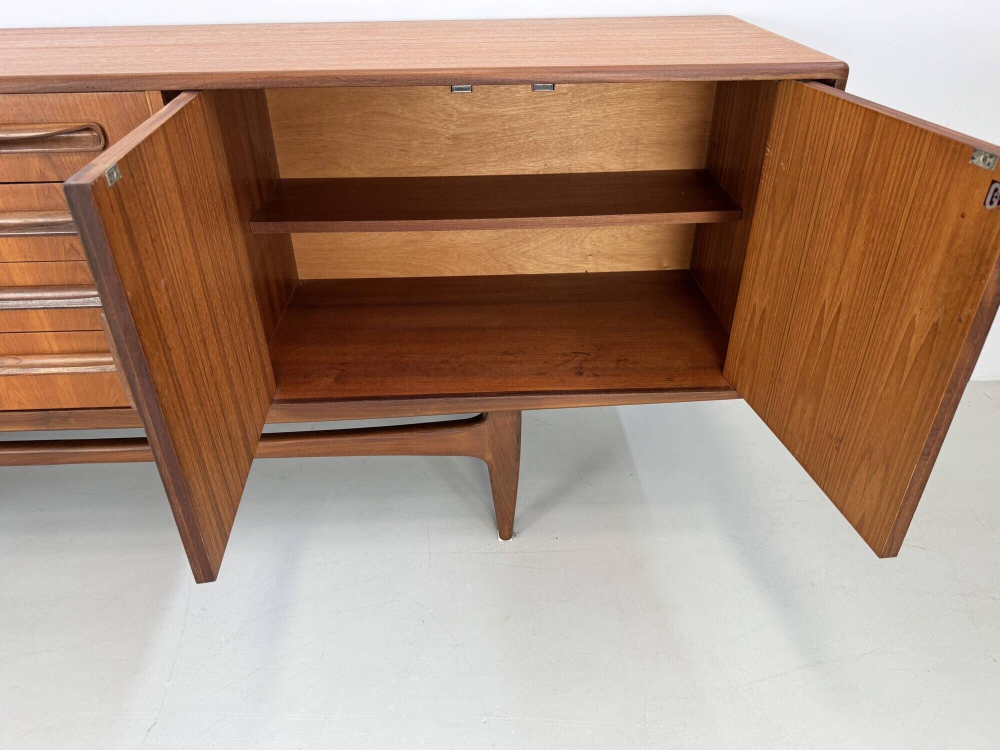 Vintage "Fresco" sideboard by G-Plan, design by V. Wilkins, from the 1960s.