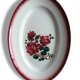 Flat oval flowered