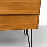 Commode en teck d'Omann Jun, années 1960