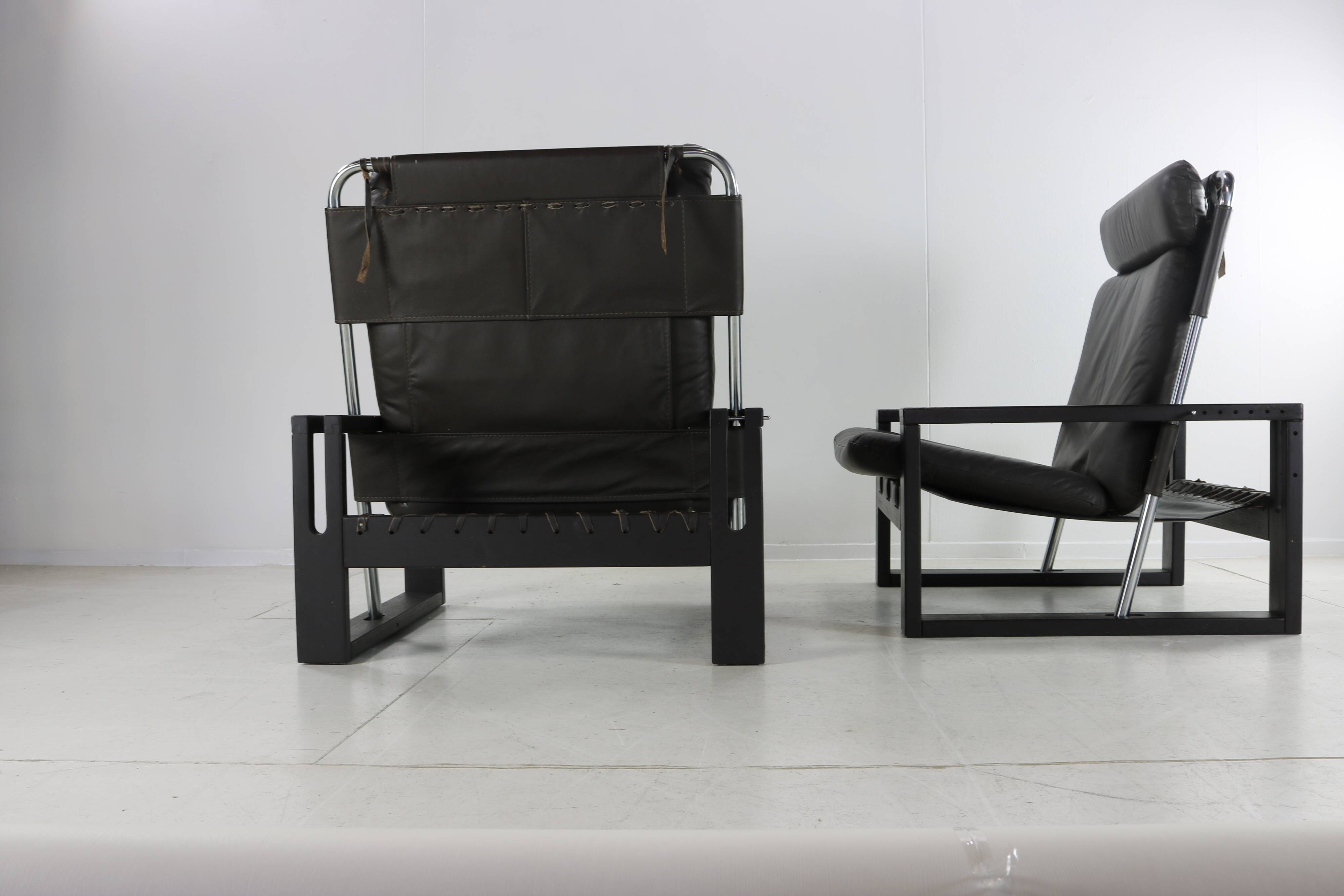Ensemble de deux chaises longues de Sonja Wasseur