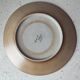 Vintage ceramic plate from Art Grès de l'Arnon France