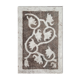Tapis persan en laine surteinte tissée à la main tapis traditionnel oriental gris - 0.90x139cm