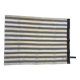 Black striped tea towel