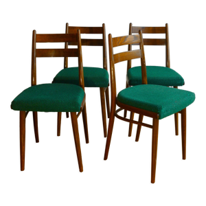 lot de 4 chaises tchèques,