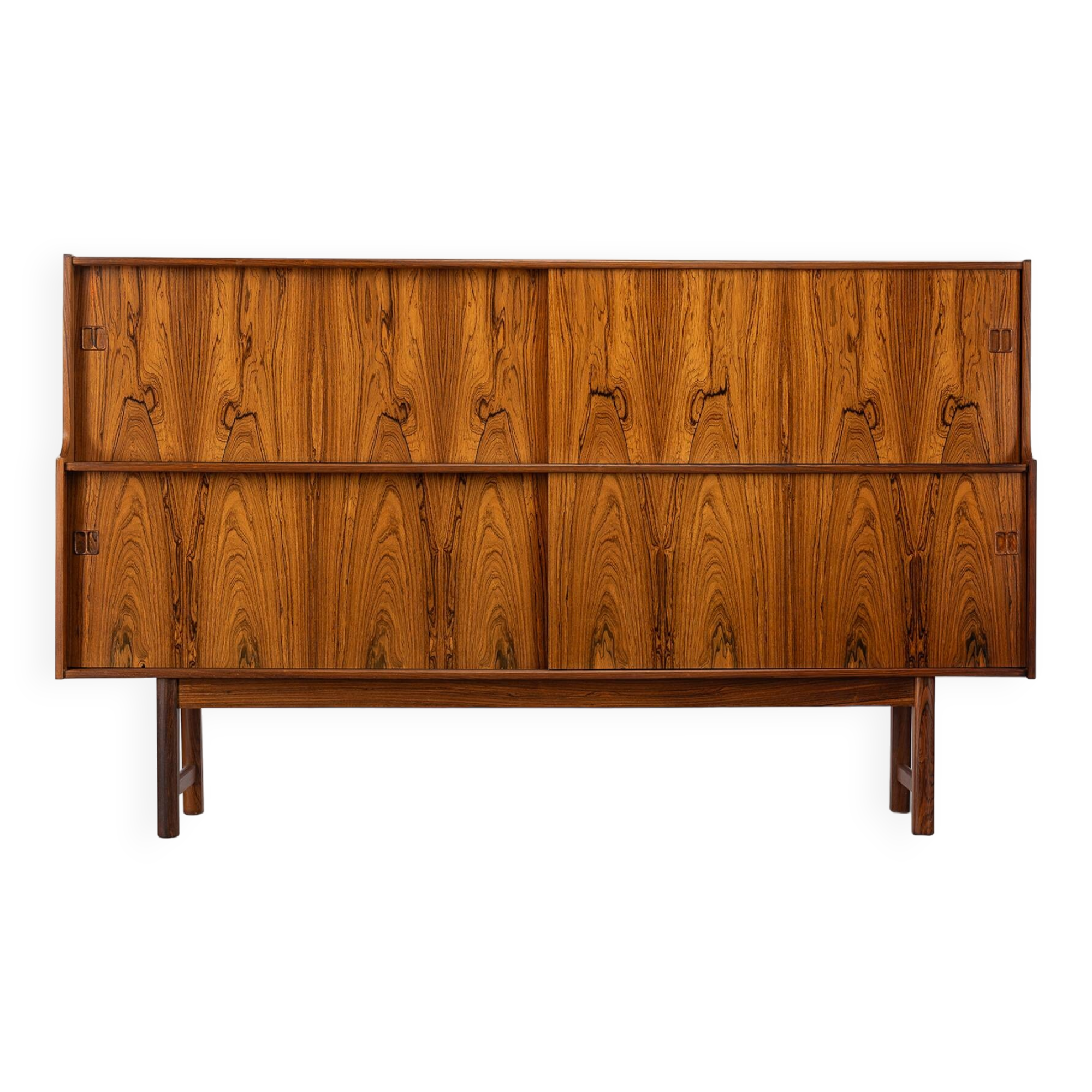 Danish design rosewood highboard, 1960s