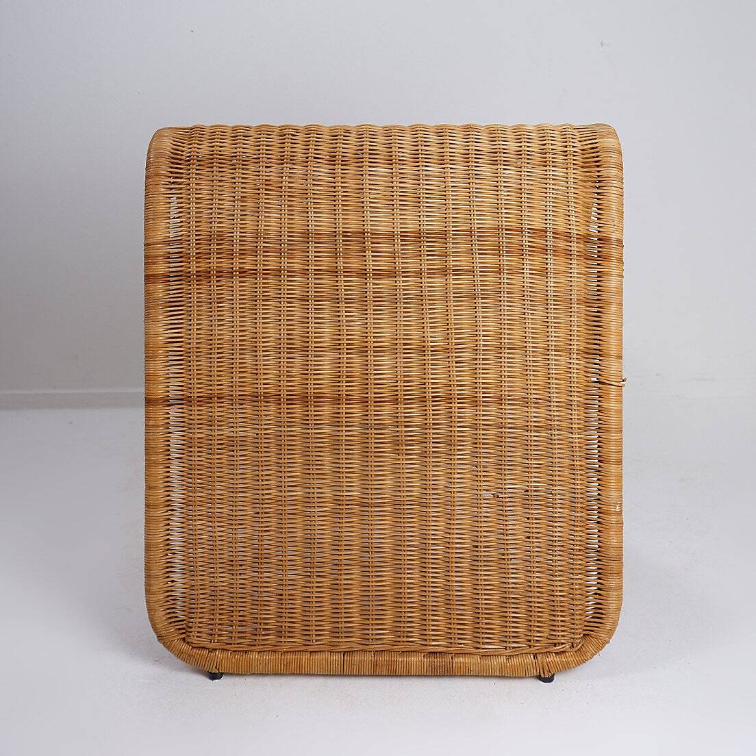 Ikea rattan and wickers long chair 1980s