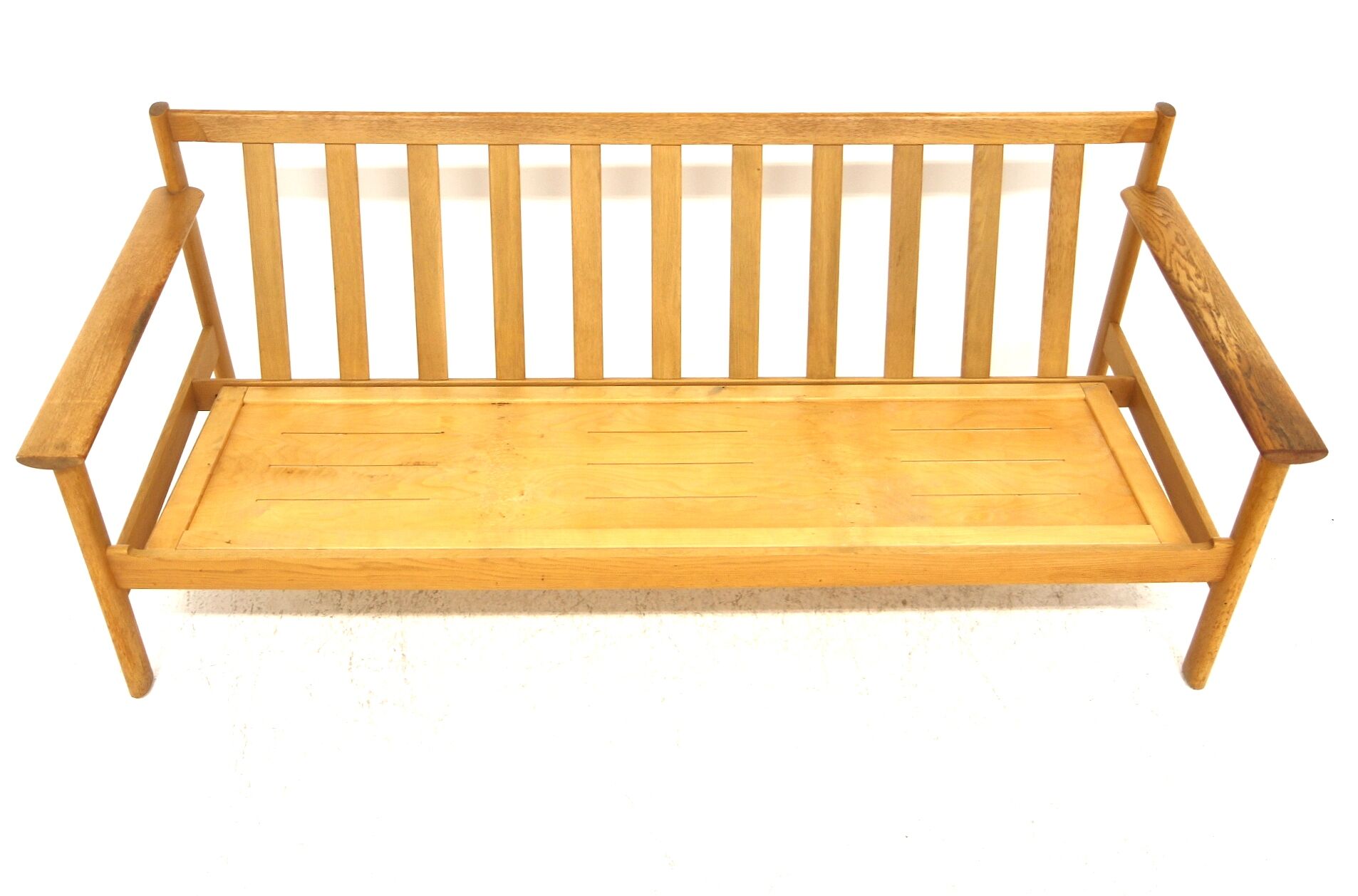 3-seater pine sofa, Sweden, 1970
