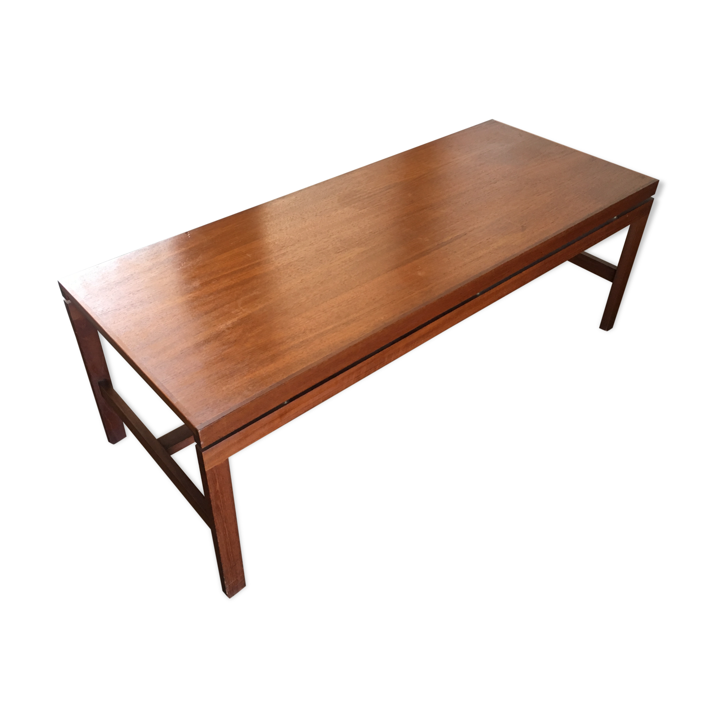 Table basse scandinave en teck